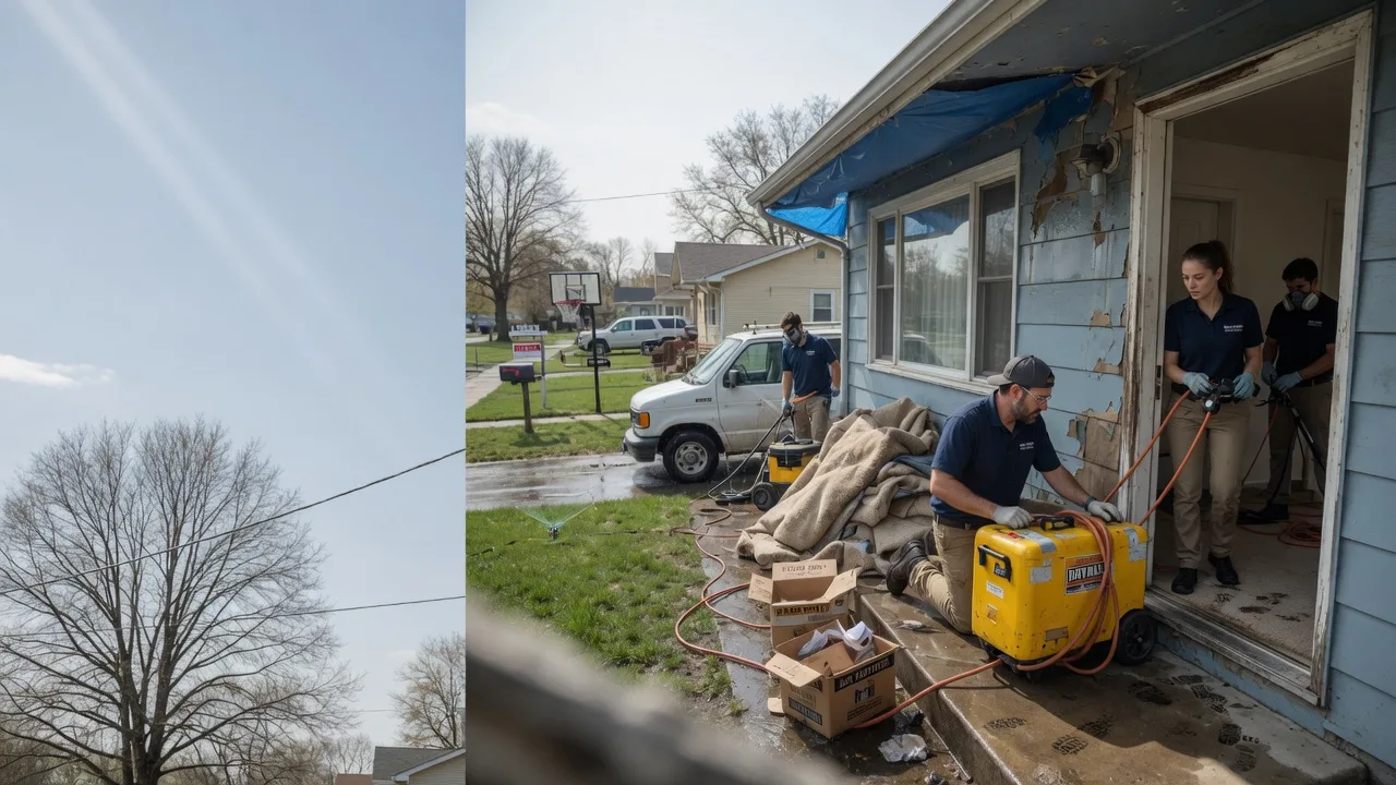 Basement Flood Cleanup in Graysville, OH near me